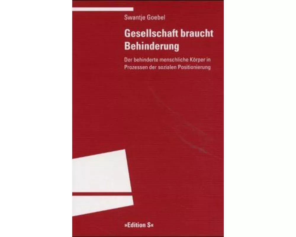 Gesellschaft braucht Behinderung
