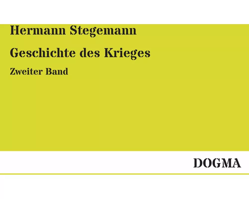 Geschichte des Krieges
