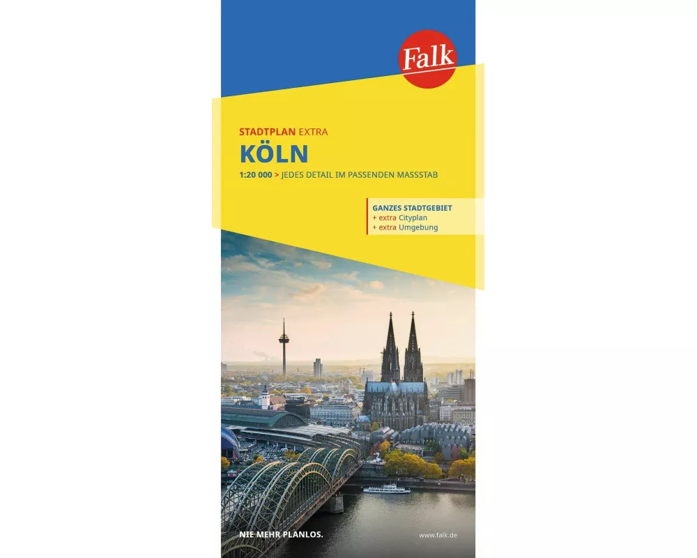 Falk Stadtplan Extra Köln 1:20.000