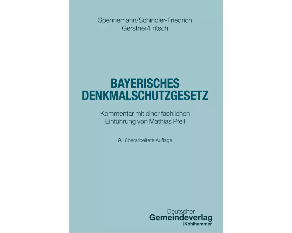 Bayerisches Denkmalschutzgesetz
