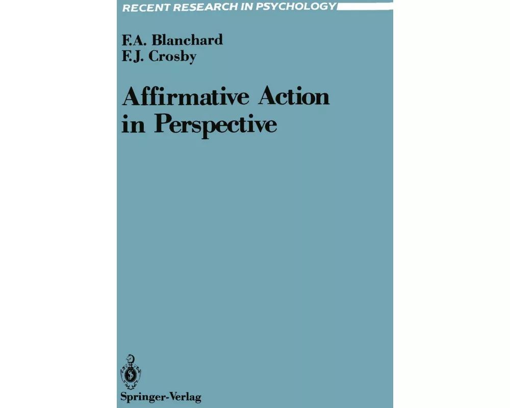 Affirmative Action in Perspective