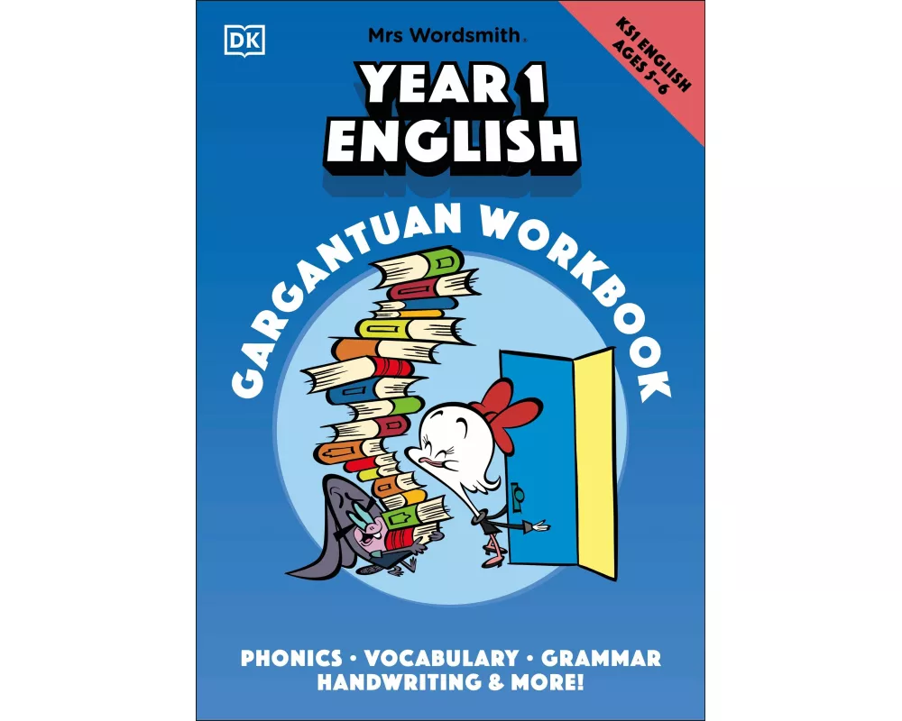 Mrs Wordsmith Year 1 English Gargantuan Workbook, Ages 5-6 (Key Stage 1)