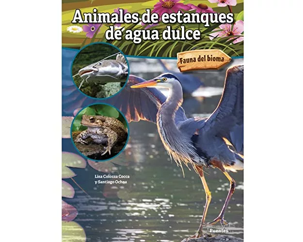 Animales de estanques de agua dulce