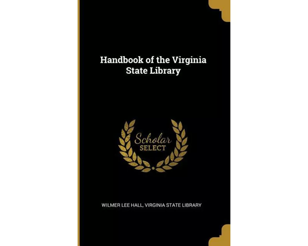 Handbook of the Virginia State Library