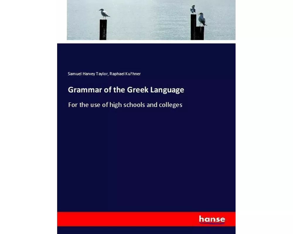 Grammar of the Greek Language
