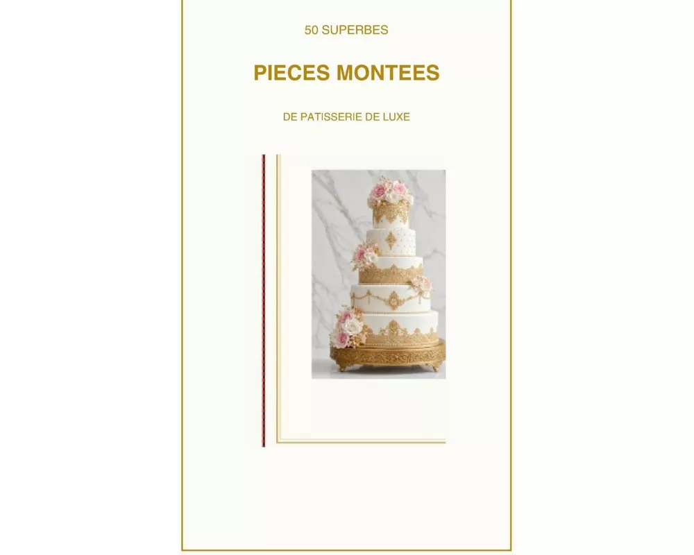 50 superbes pièce montée de pâtisserie de luxe tome 2