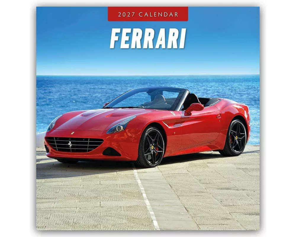 Ferrari 2027 - 16-Monatskalender