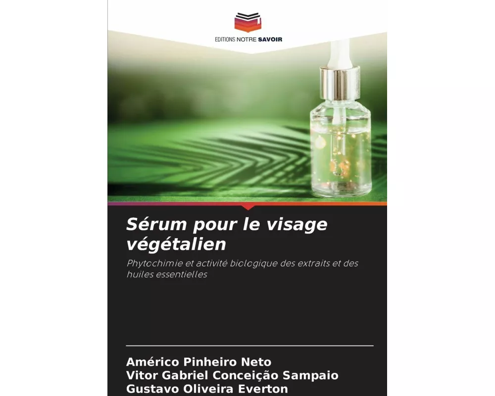 Sérum pour le visage végétalien