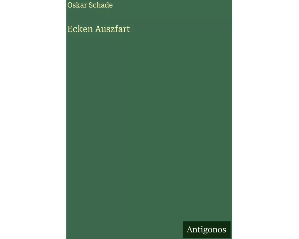 Ecken Auszfart