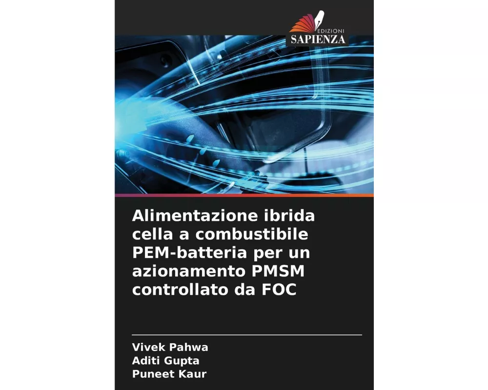 Alimentazione ibrida cella a combustibile PEM-batteria per un azionamento PMSM controllato da FOC