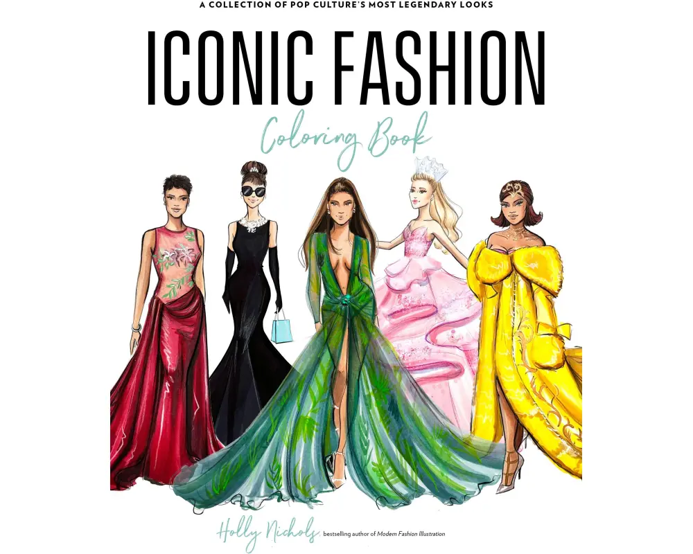 Iconic Fashion Coloring Book