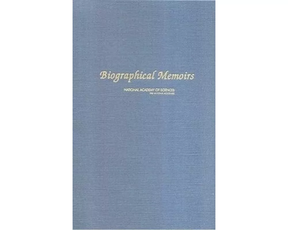 Biographical Memoirs