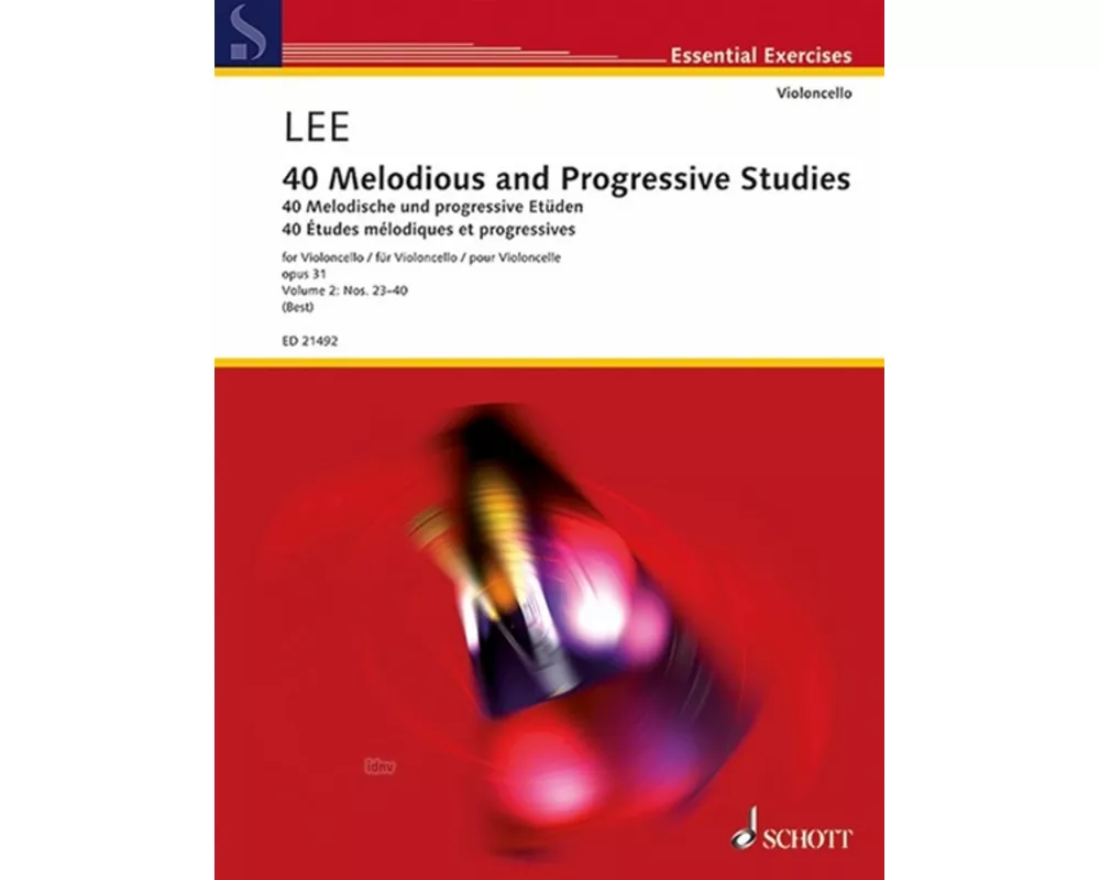 40 Melodische und progressive Etüden