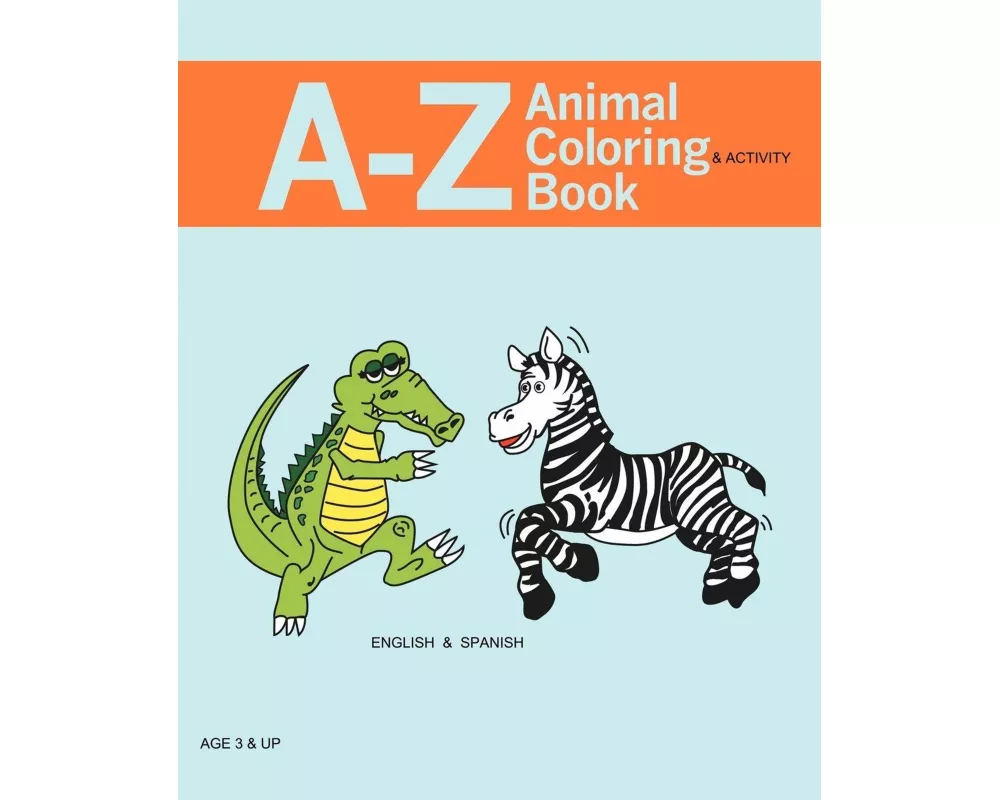 A - Z Animal Coloring & Activity Book