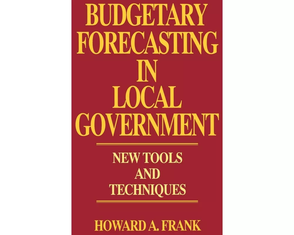 Budgetary Forecasting in Local Government