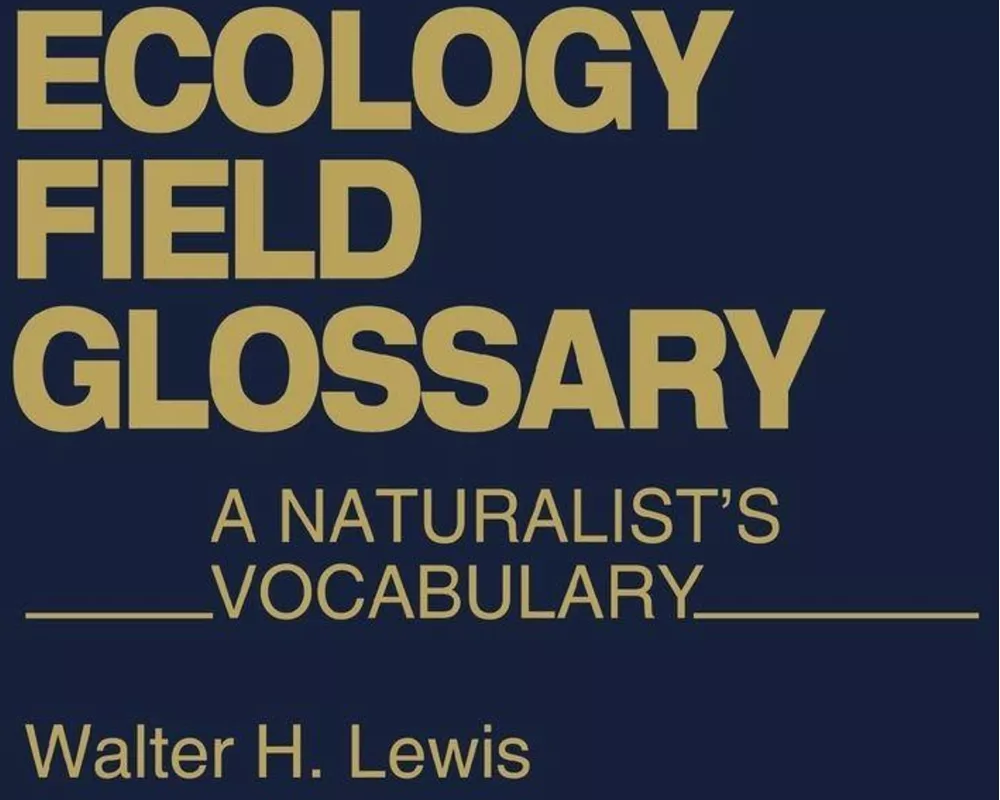 Ecology Field Glossary