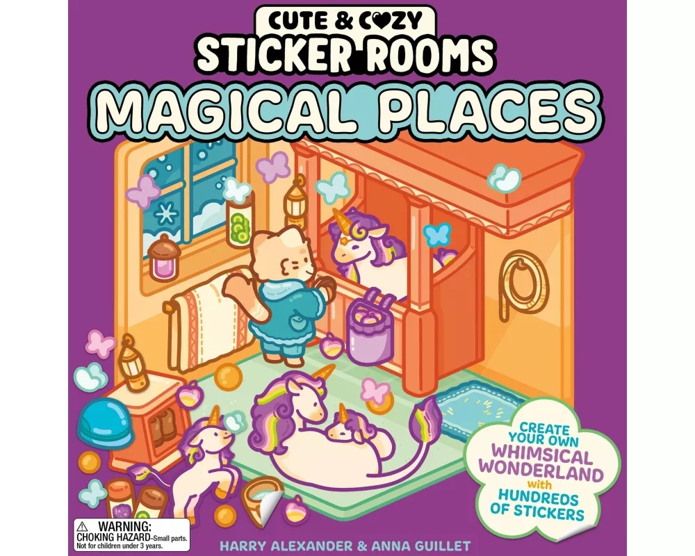 Cute & Cozy Sticker Rooms: Magical Places