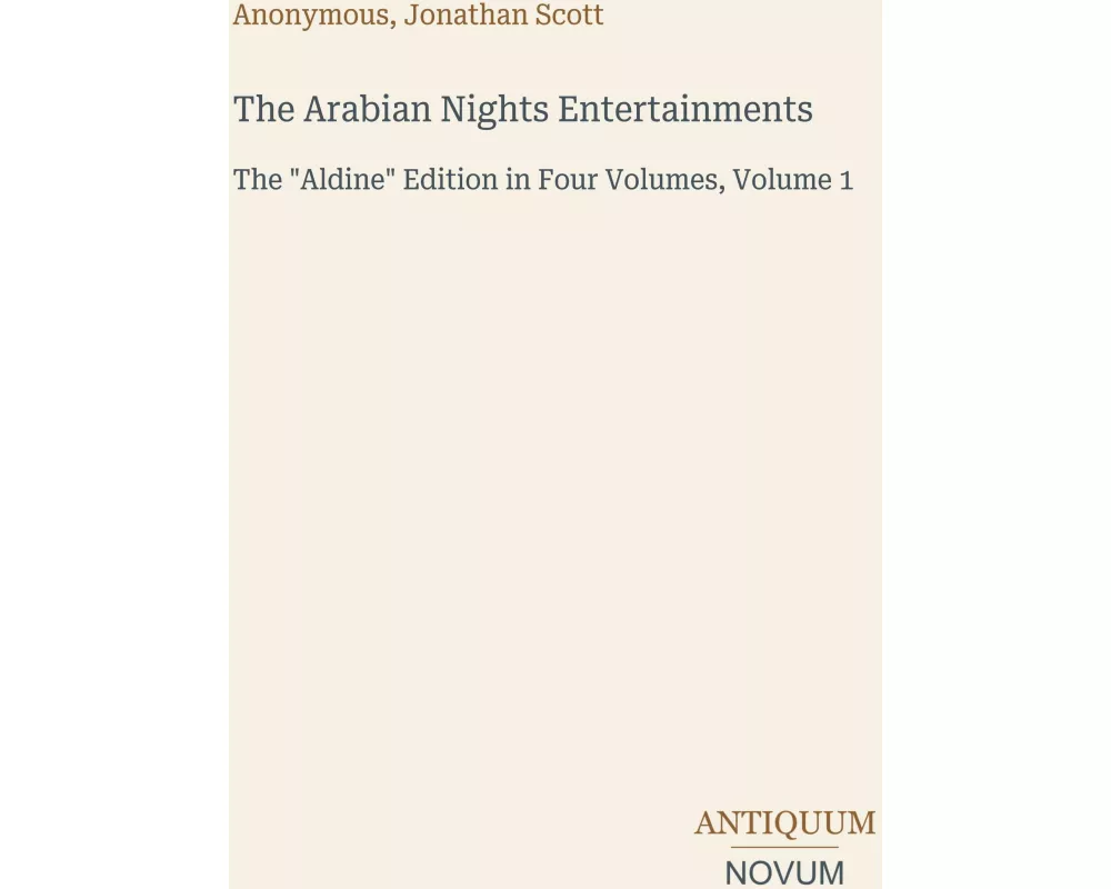 The Arabian Nights Entertainments