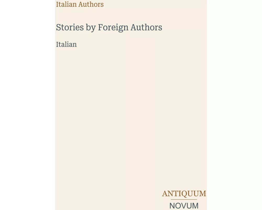 Stories by Foreign Authors