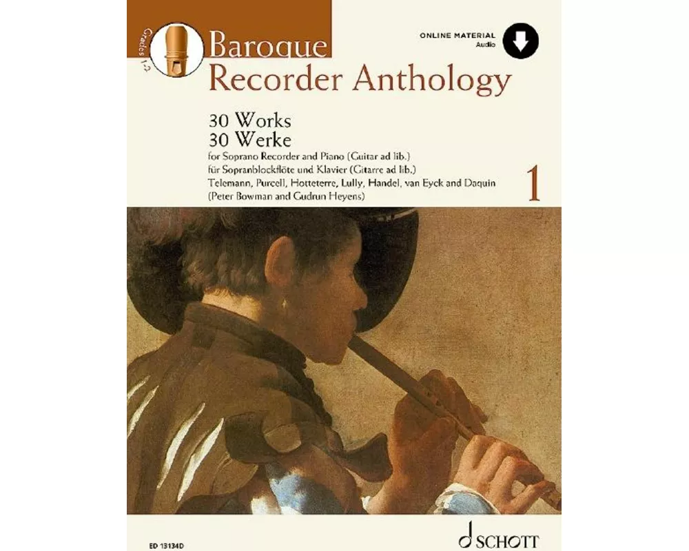 Baroque Recorder Anthology Vol. 1