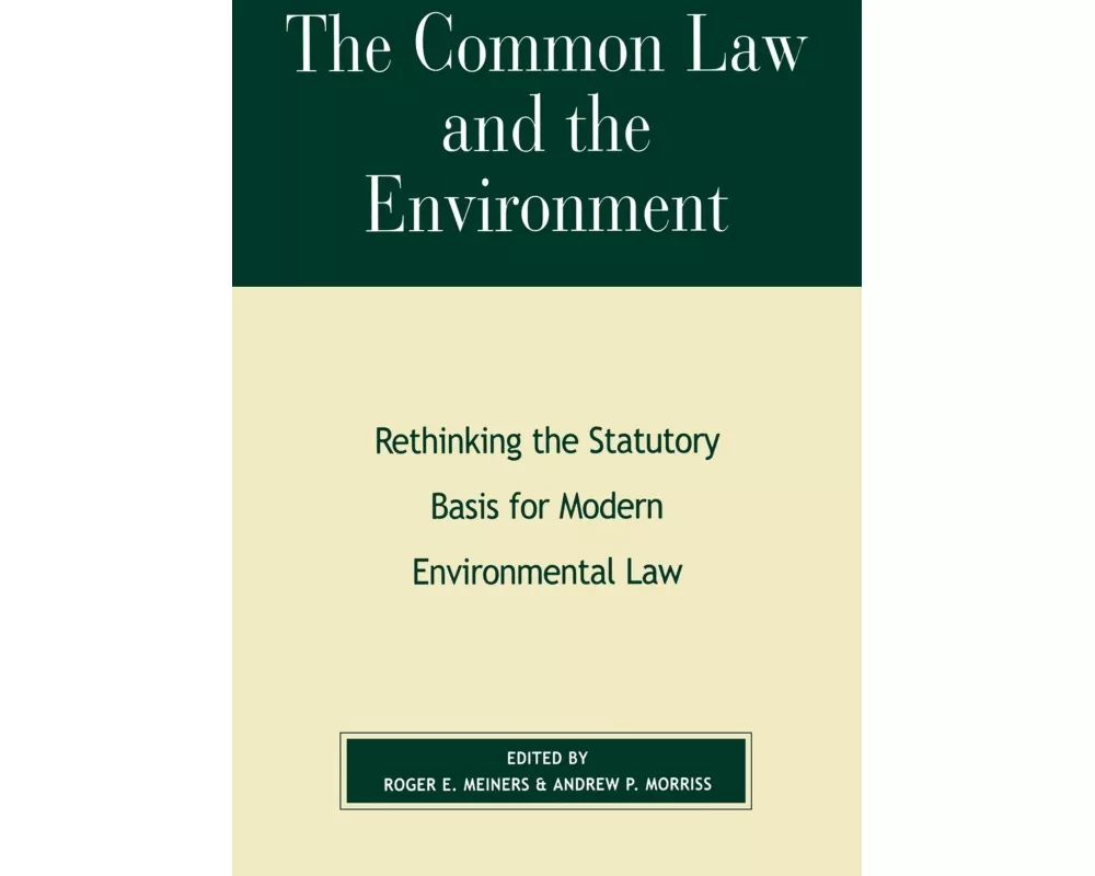 The Common Law and the Environment