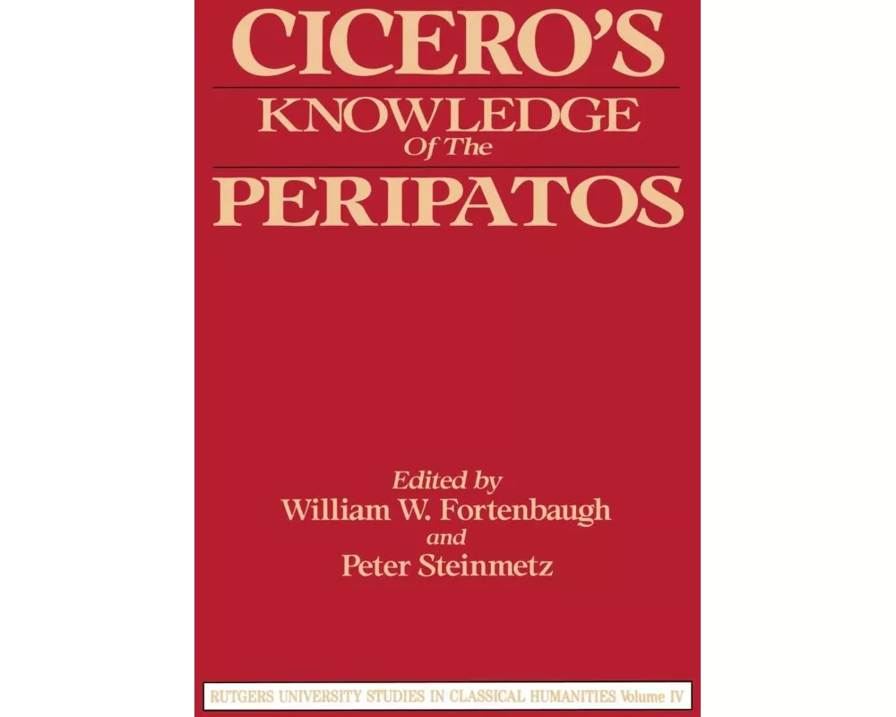 Cicero's Knowledge of the Peripatos
