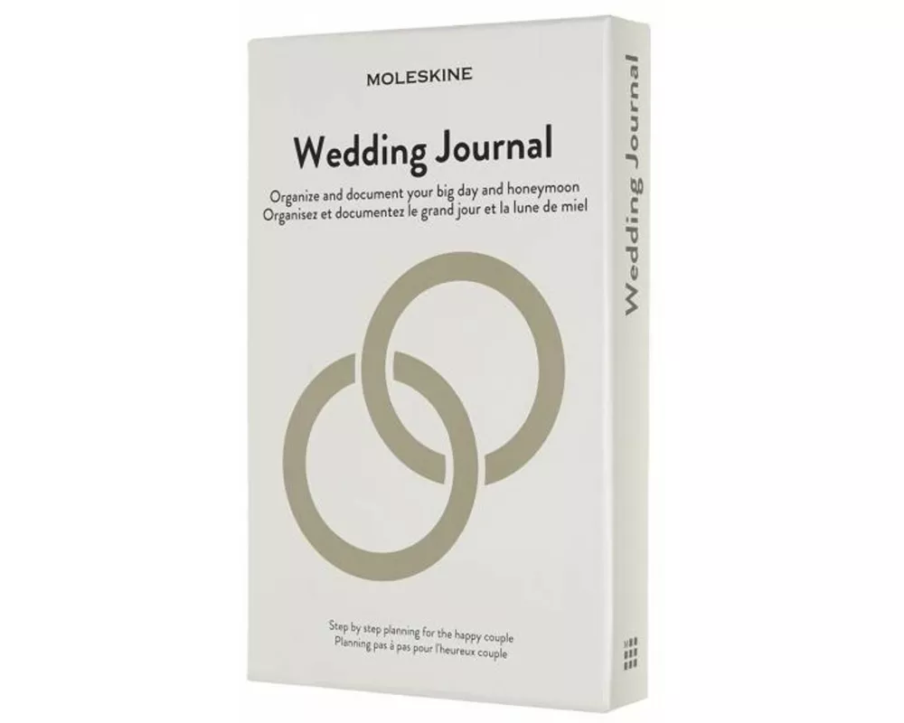 Moleskine Passion Journal L/A5, Wedding, Hard Cover, White