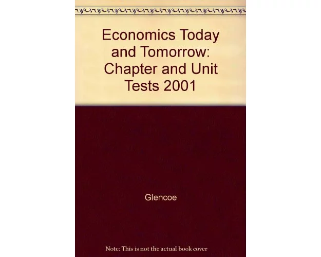 Economics Today and Tomorrow