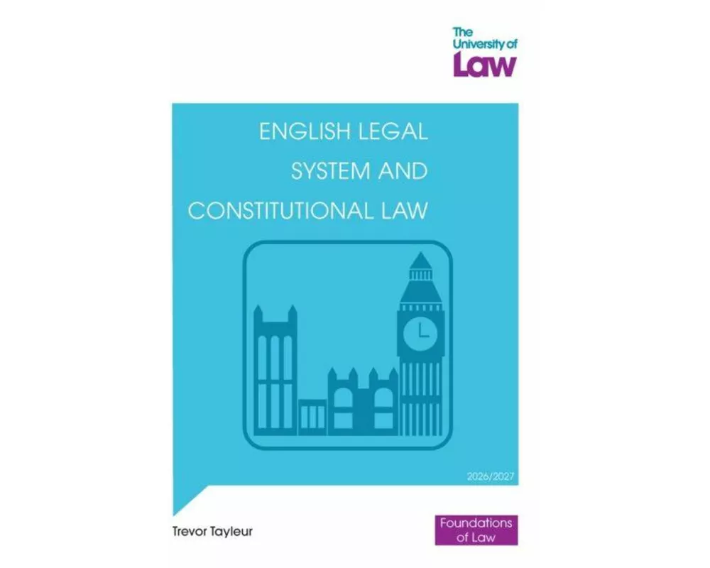 FOL - English Legal System & Constitutional Law 3e