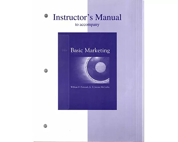 Instructor's Manual to Accompany Basic Marketing
