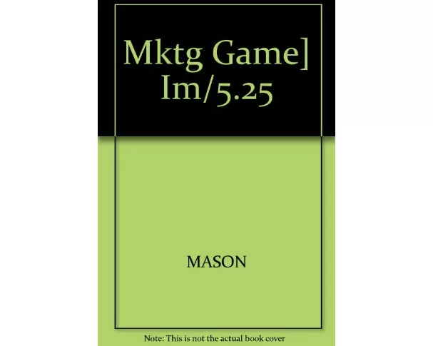 Mktg Game] Im/5.25