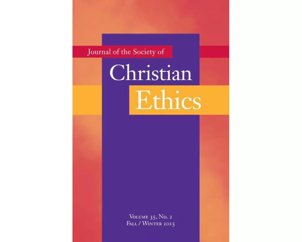 Journal of the Society of Christian Ethics