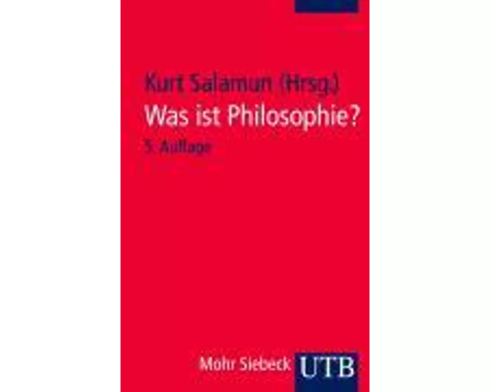 Was ist Philosophie?