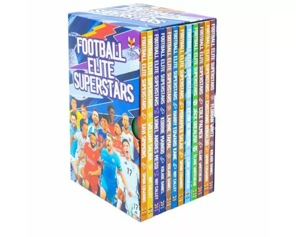 Football Elite Superstars 12 Books Box Set
