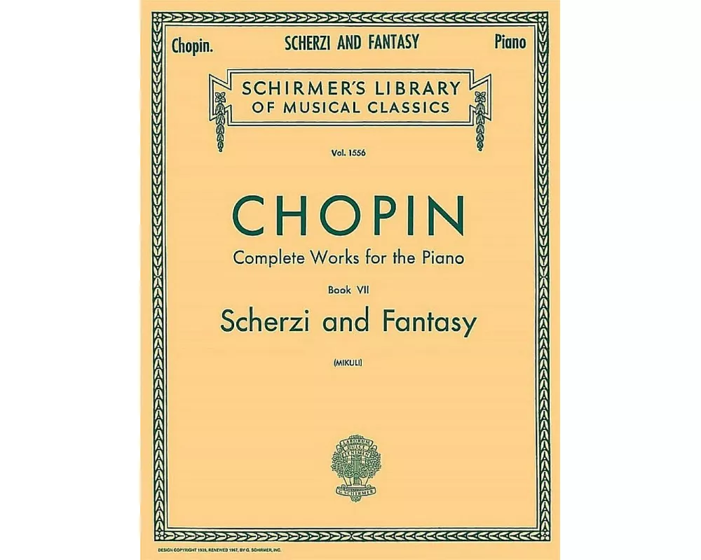 Scherzi; Fantasy in F Minor