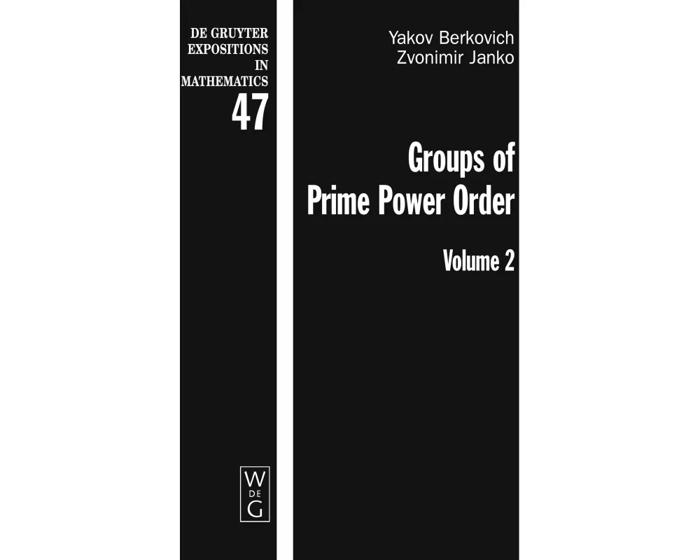 Groups of Prime Power Order. Volume 2
