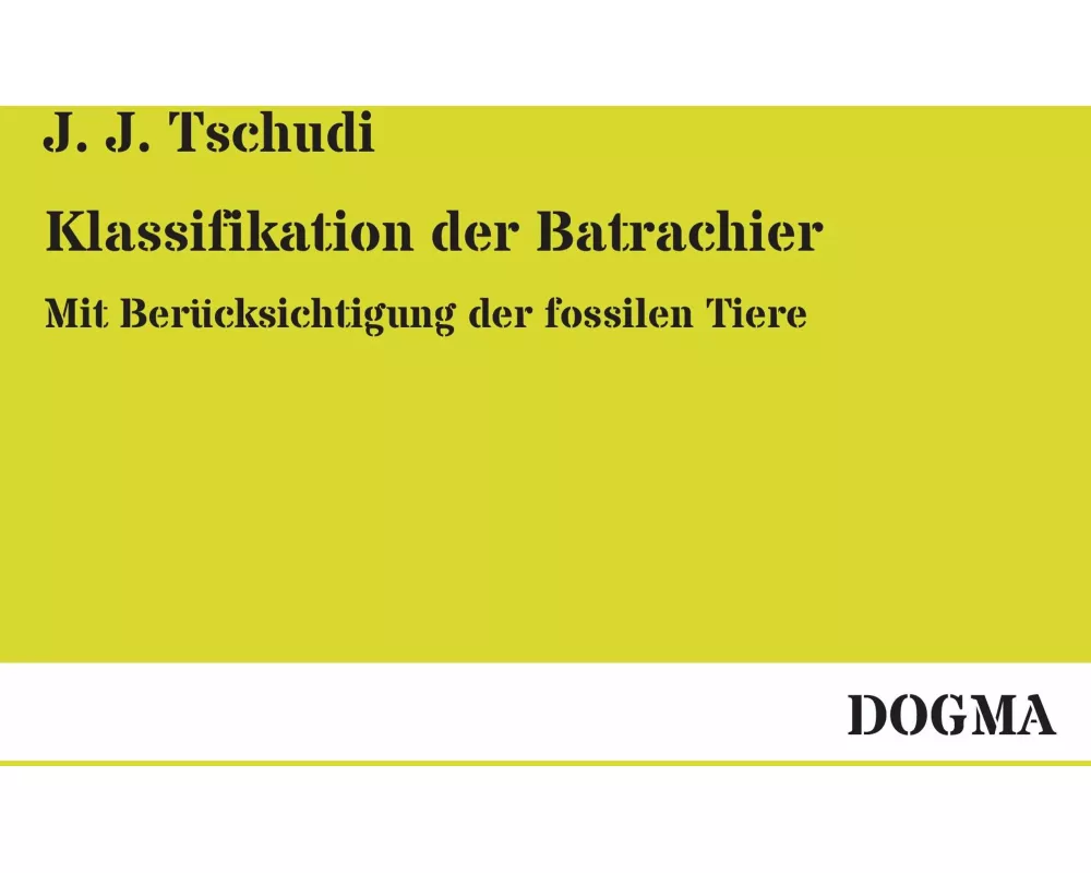 Klassifikation der Batrachier