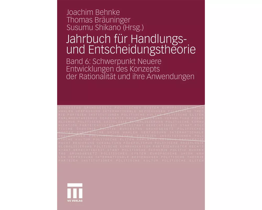 Jahrbuch für Handlungs- und Entscheidungstheorie