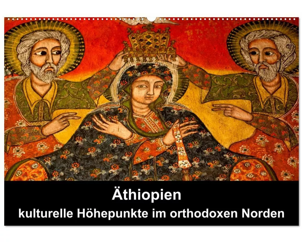 Äthiopien - kulturelle Höhepunkte im orthdoxen Norden (Wandkalender 2026 DIN A2 quer), CALVENDO Monatskalender