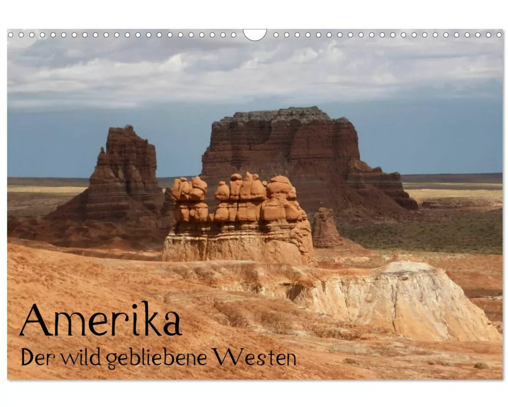 Amerika - Der wild gebliebene Westen (Wandkalender 2026 DIN A3 quer), CALVENDO Monatskalender