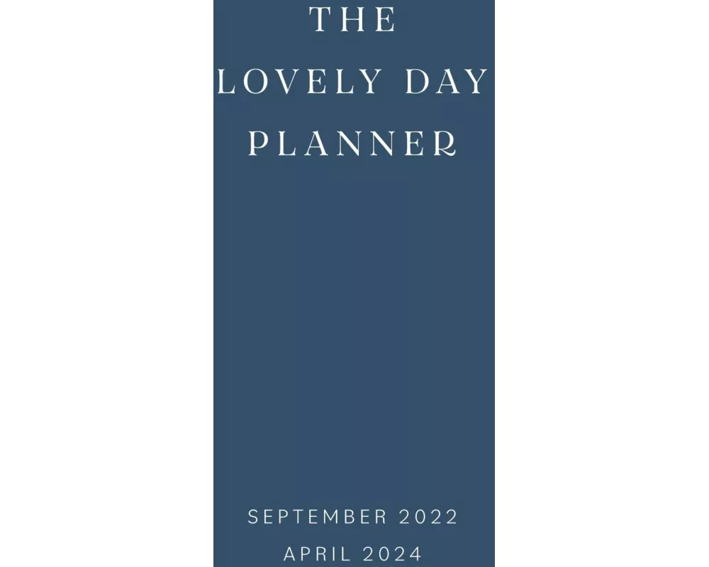 The Lovely Day Planner