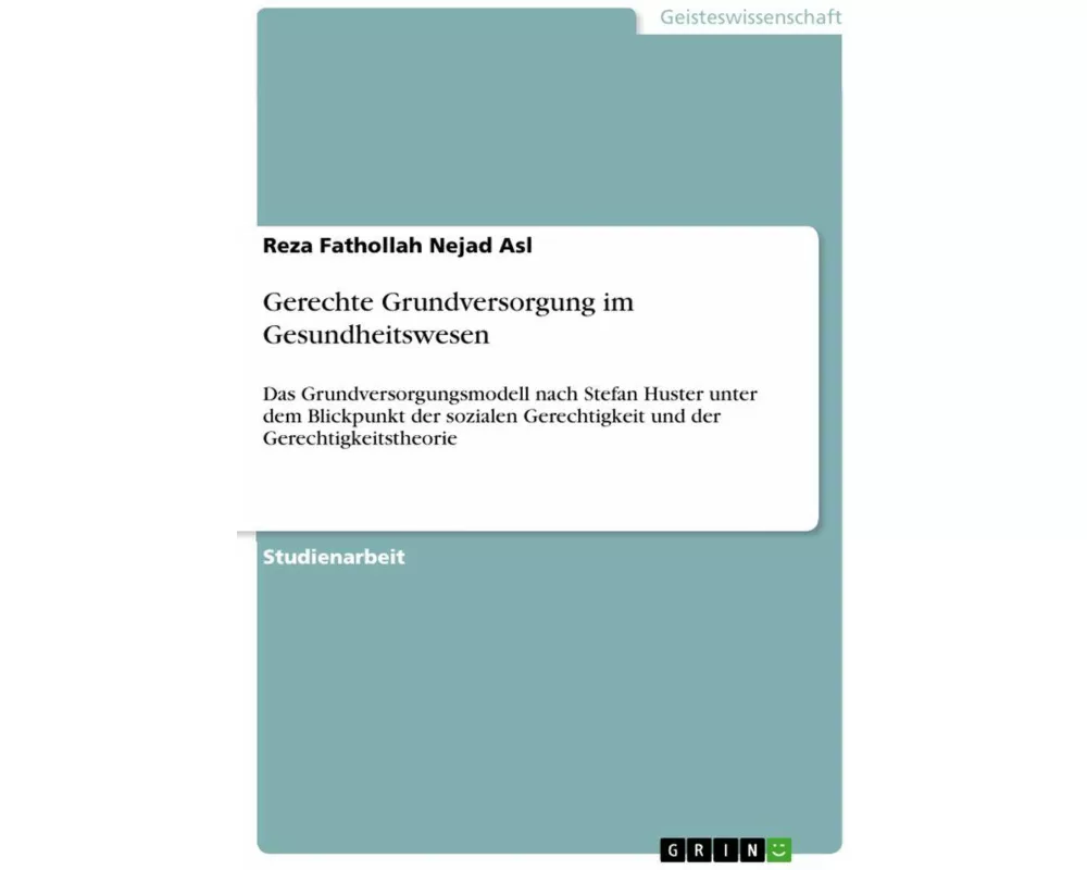 Gerechte Grundversorgung im Gesundheitswesen