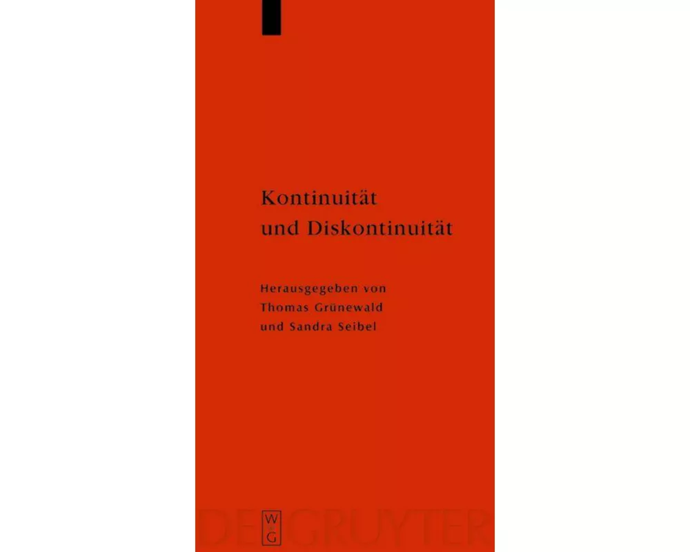 Kontinuität und Diskontinuität