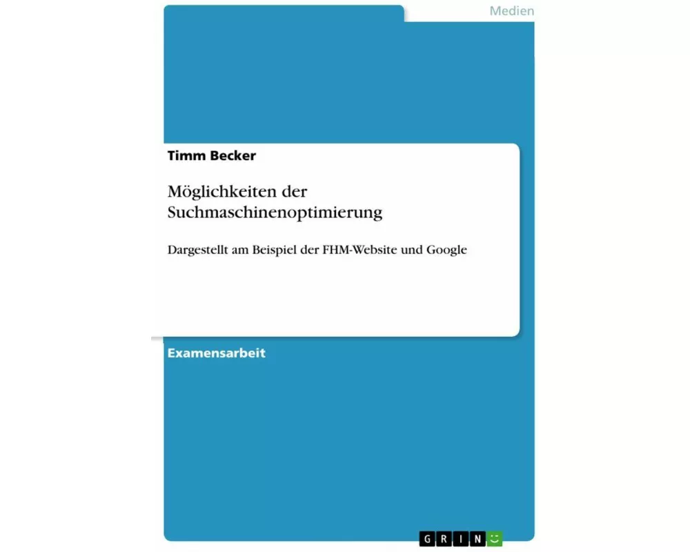Möglichkeiten der Suchmaschinenoptimierung