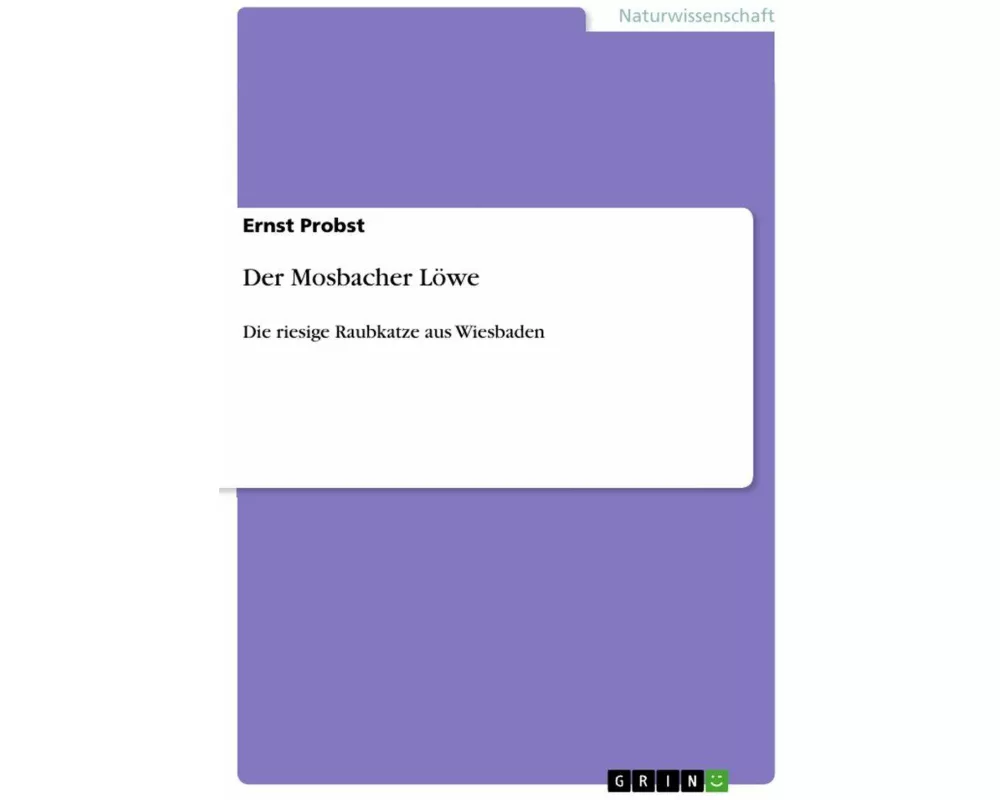 Der Mosbacher Löwe