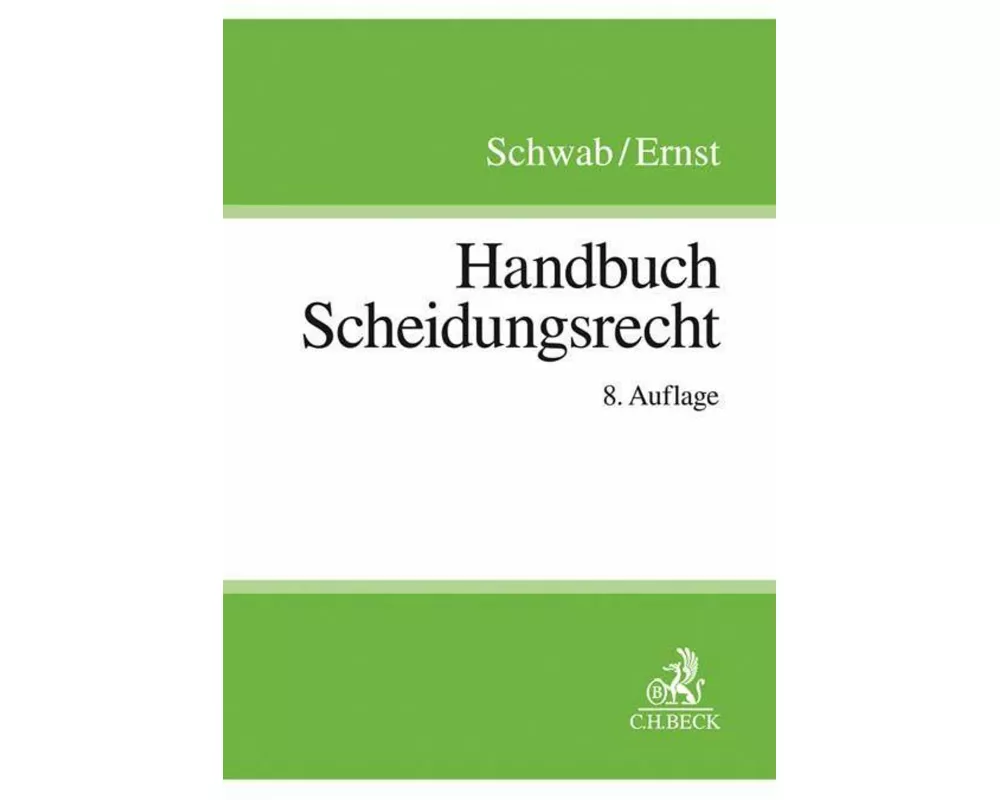 Handbuch Scheidungsrecht