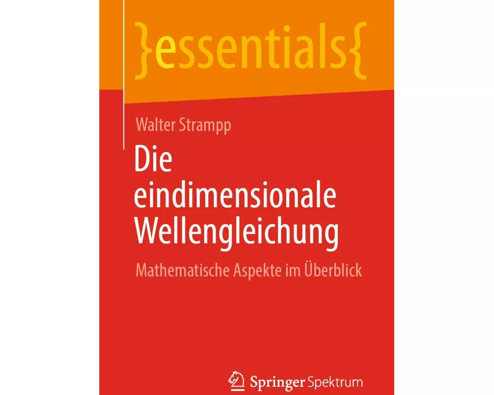 Die eindimensionale Wellengleichung