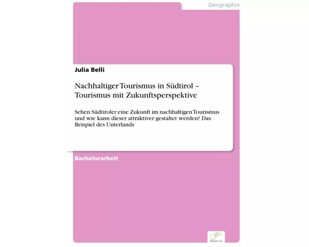 Nachhaltiger Tourismus in Südtirol - Tourismus mit Zukunftsperspektive