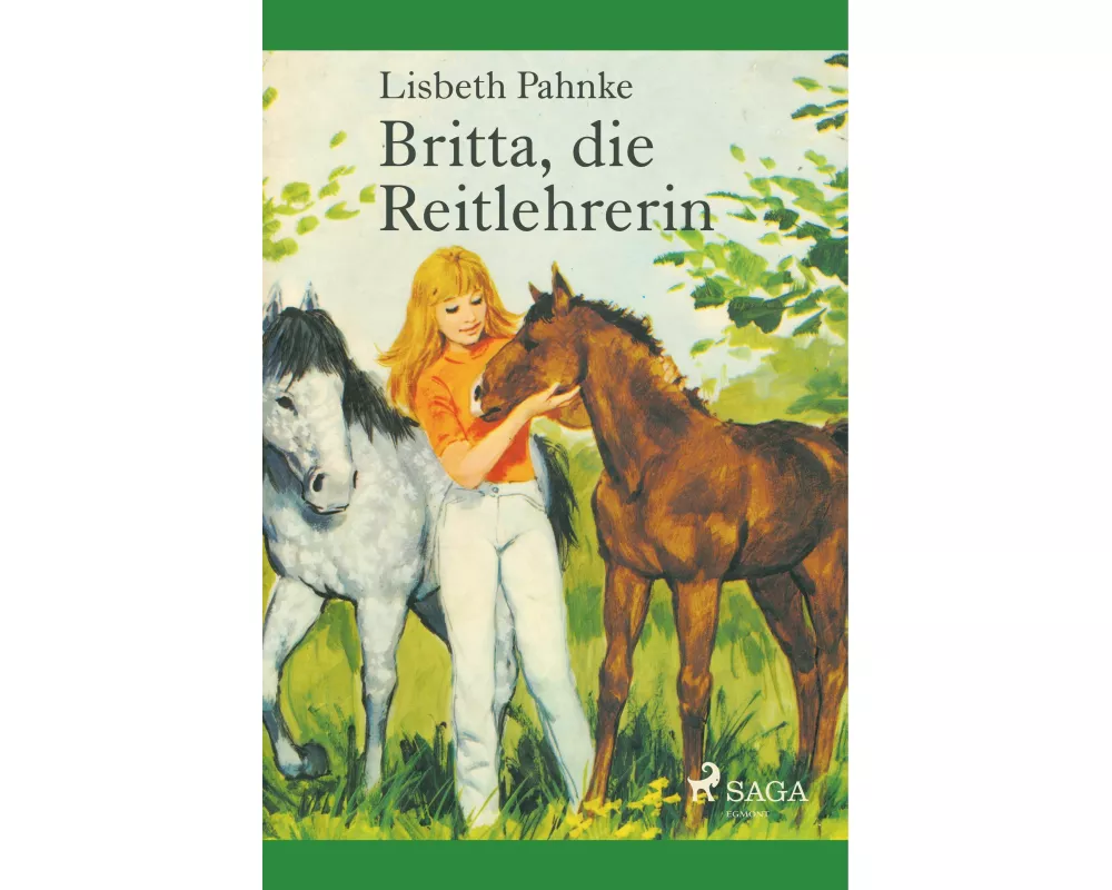 Britta, die Reitlehrerin