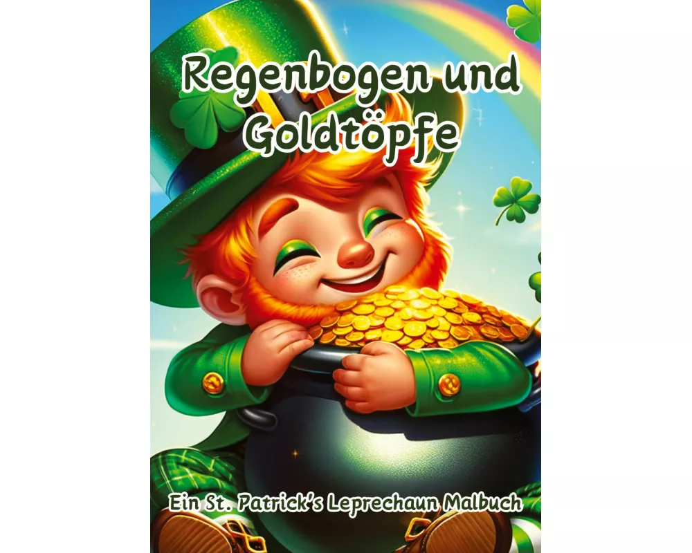 Regenbogen und Goldtöpfe